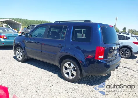 2013 Honda Pilot Ex-L из США, поврежденный, VIN 5FNYF4H5XDB010440